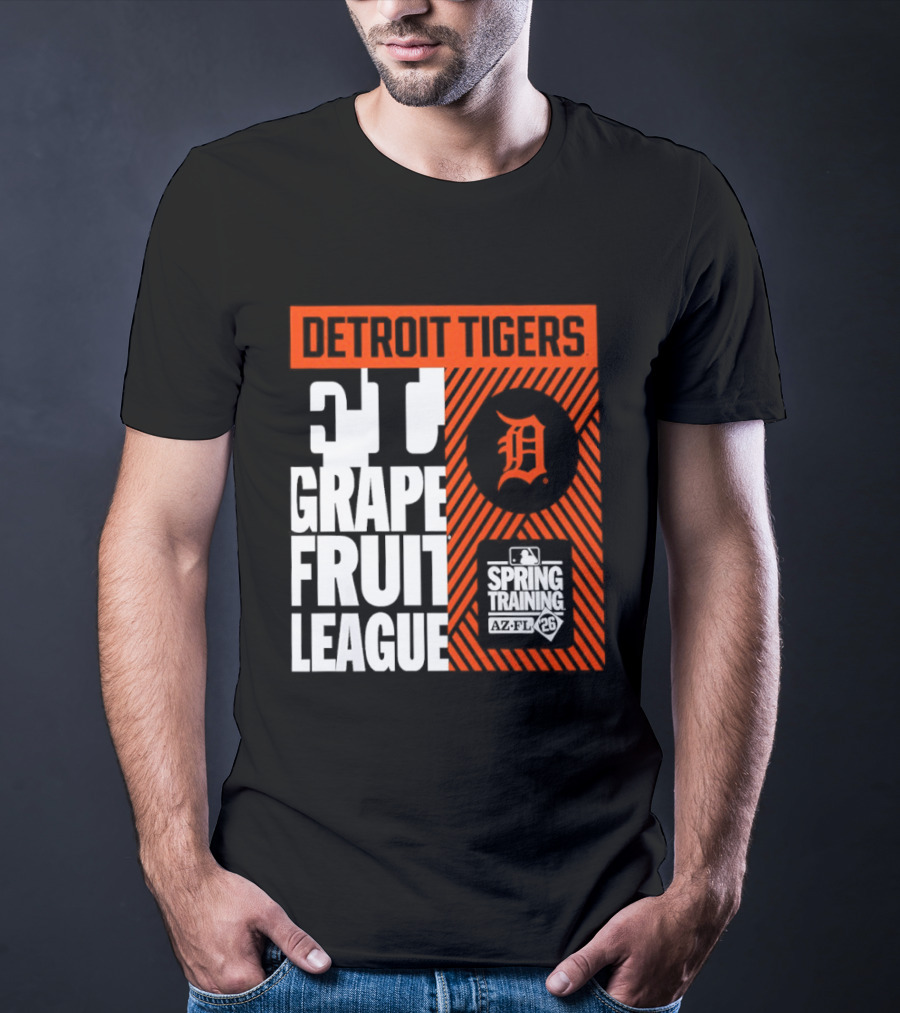 Detroit Tigers Grapefruit League Spring Training 2026 T-Shirt
