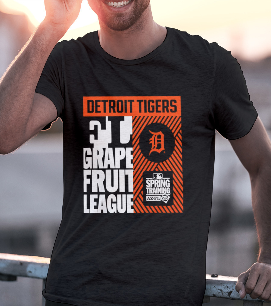 Detroit Tigers Grapefruit League Spring Training 2026 T-Shirt
