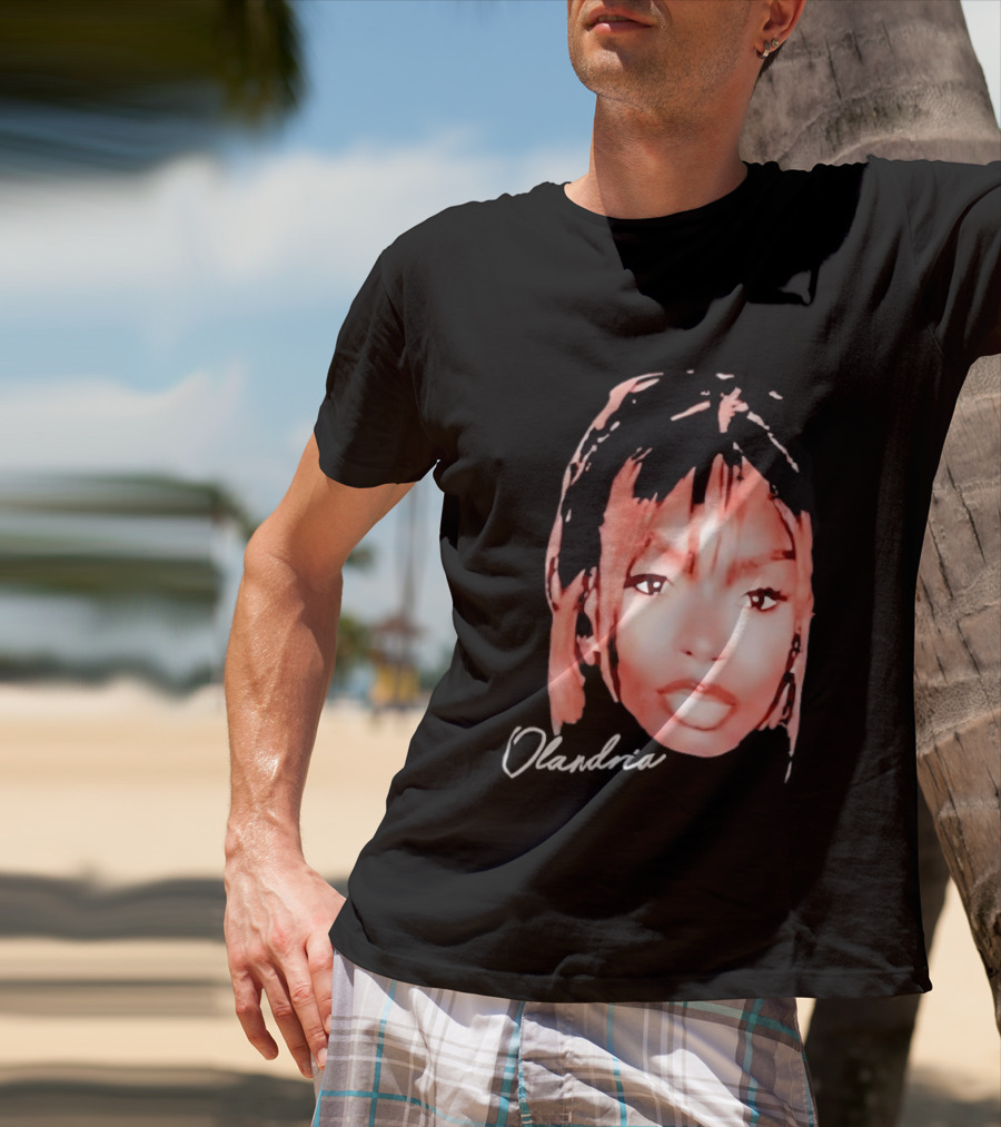 Olandria Carthen Big Face Bold Expression Trend T-Shirt