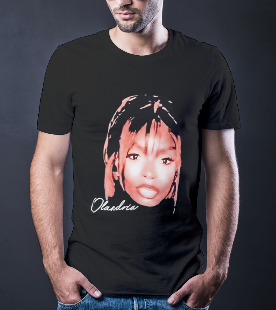 Olandria Carthen Big Face Bold Expression Trend T-Shirt
