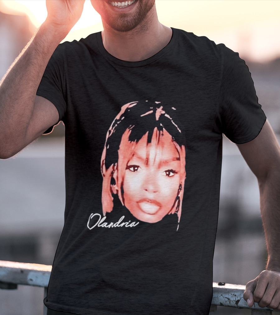 Olandria Carthen Big Face Bold Expression Trend T-Shirt