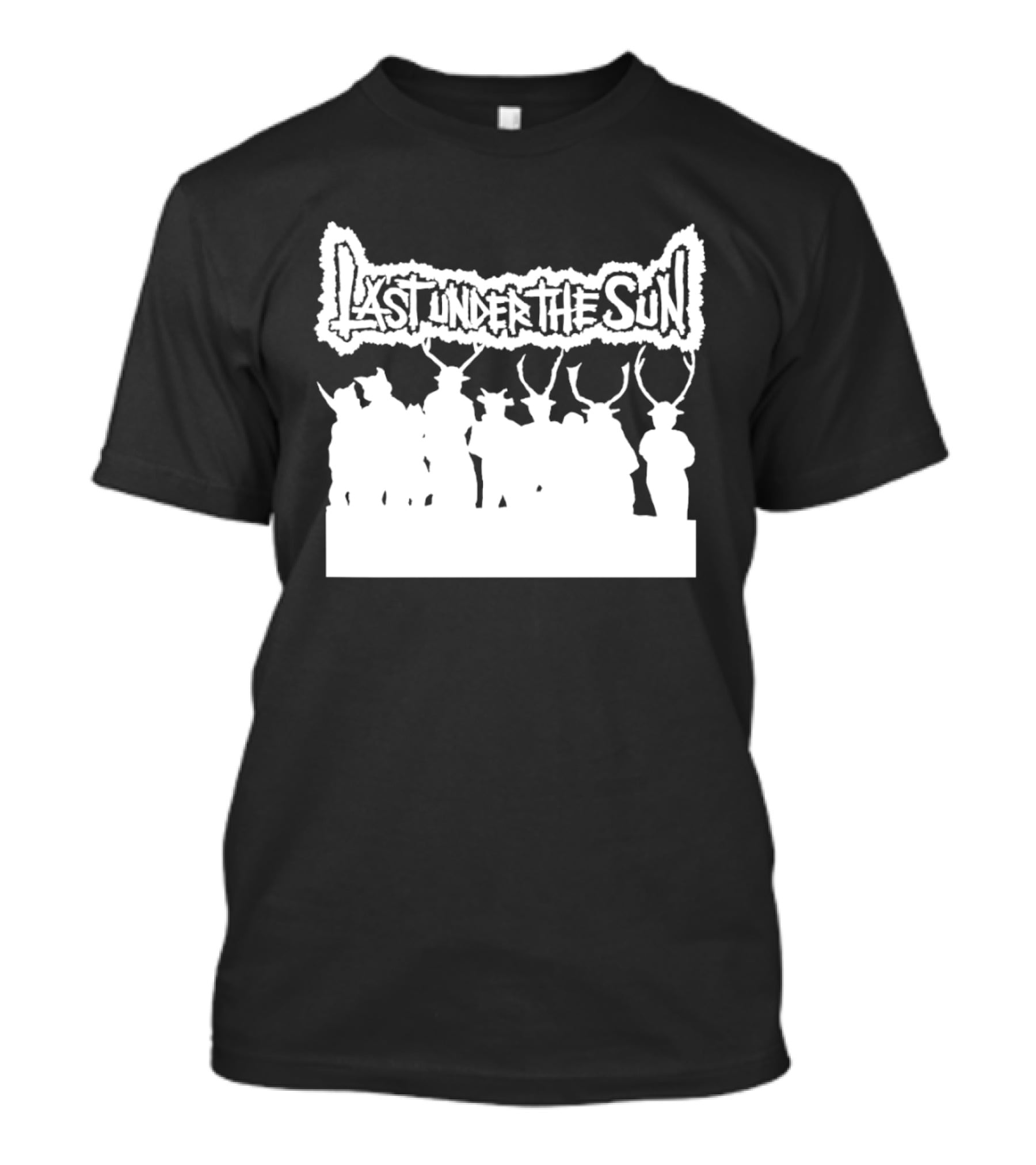 Last Under The Sun Horned Figures Shadows T-Shirt