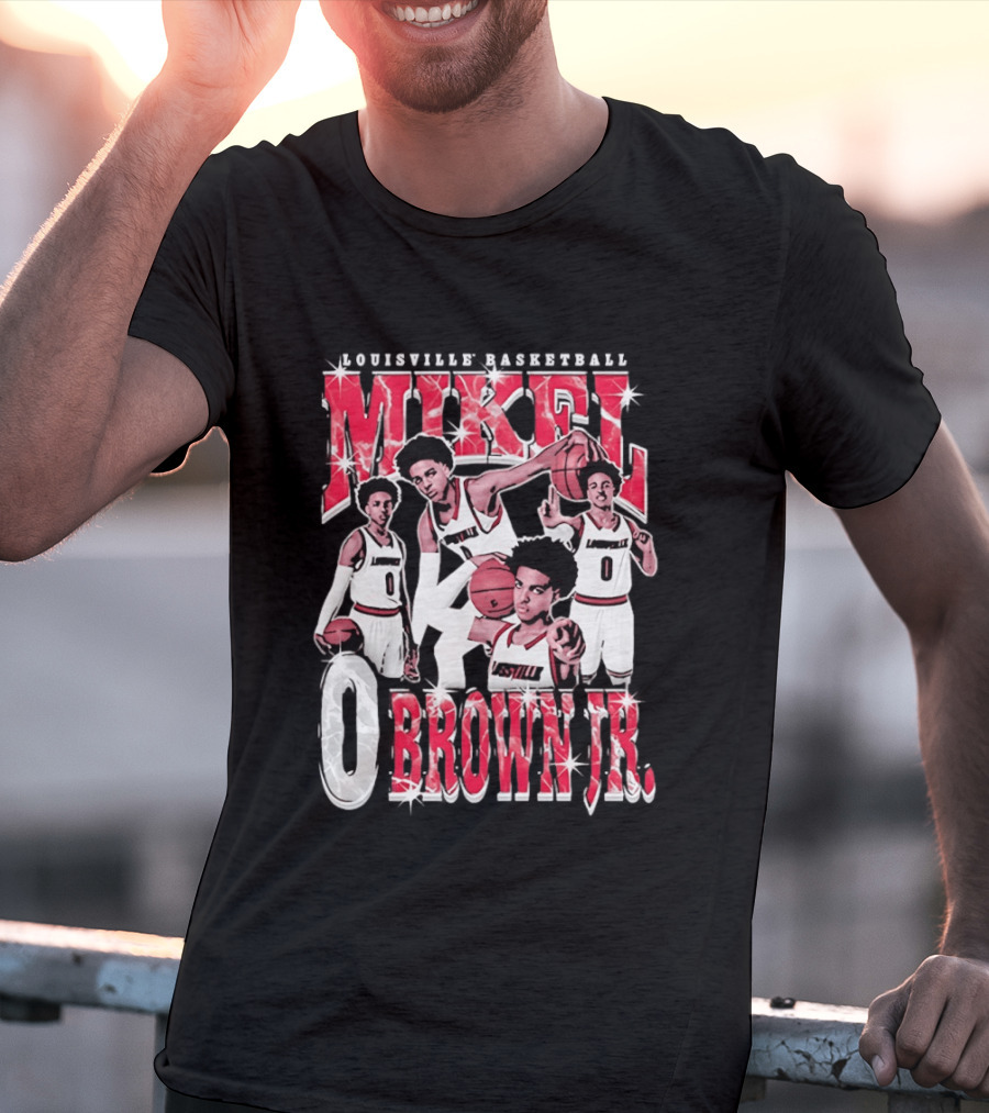 Mikel Brown Jr Louisville Cardinals Basketball Star Player 0 T-Shirt