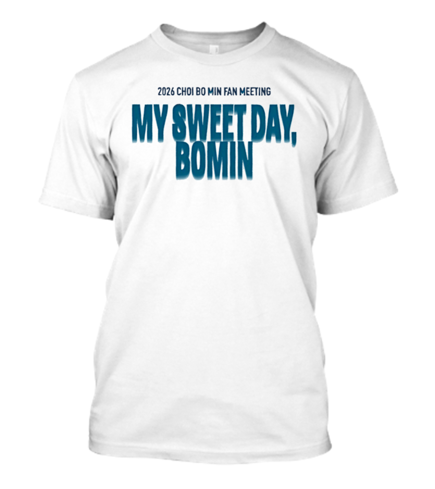 2026 Choi Bo Min Fan Meeting My Sweet Day Bomin T-Shirt
