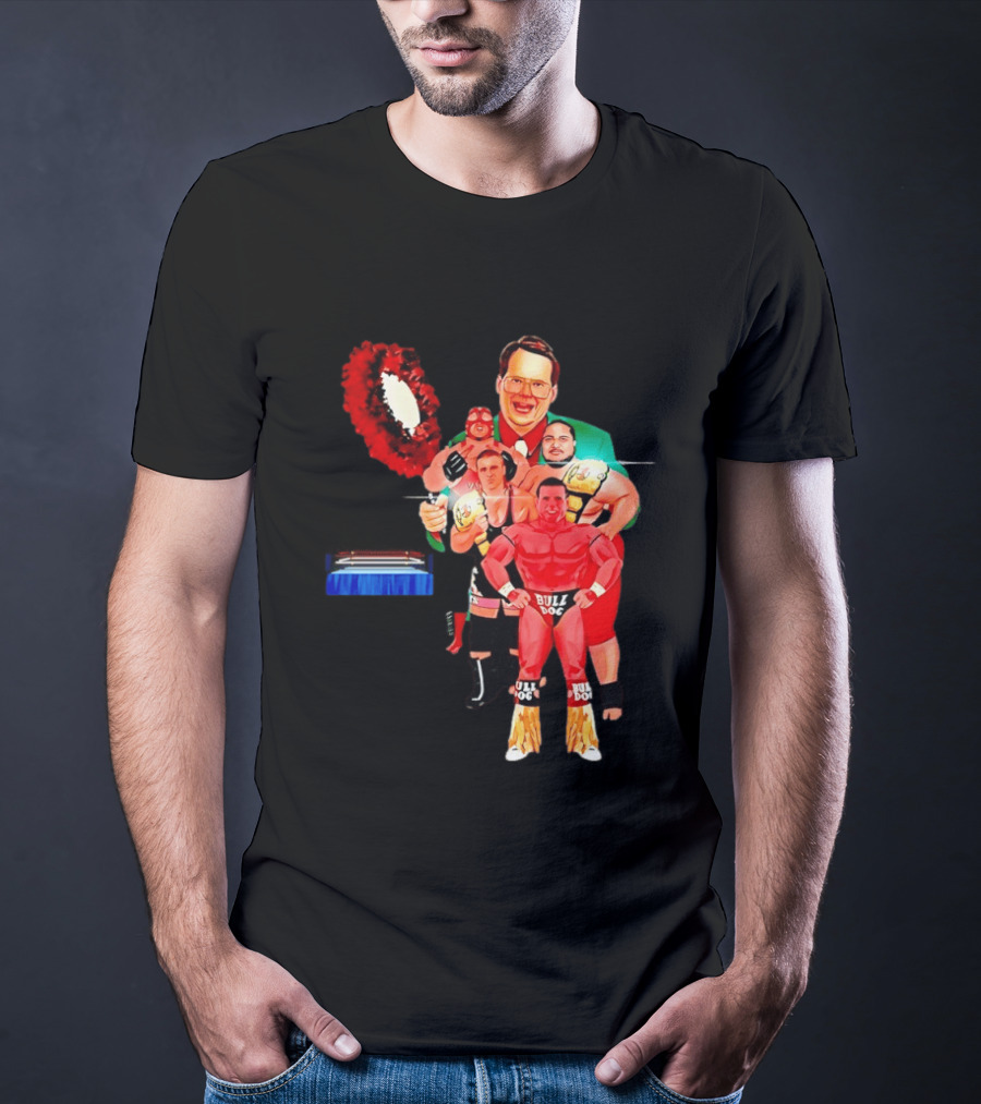 Camp Cornette 90s Wrestling Roster Vintage Collectible T-Shirt