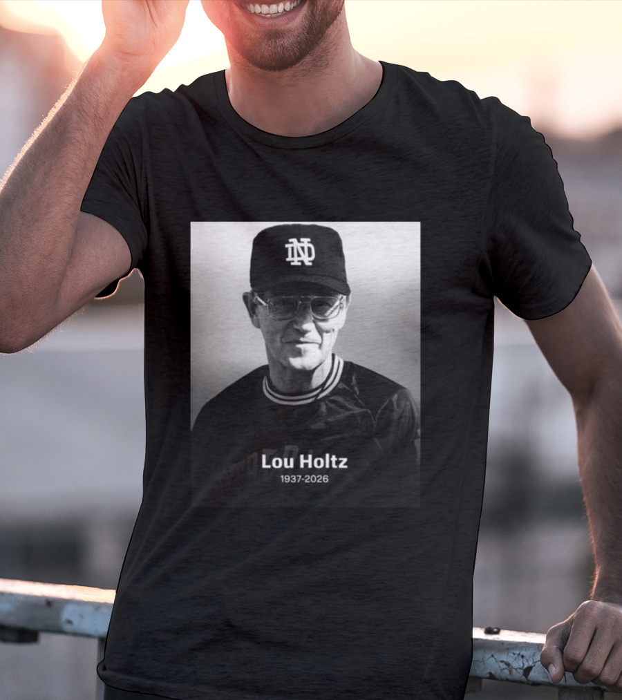 Lou Holtz Notre Dame 1937 2026 T-Shirt