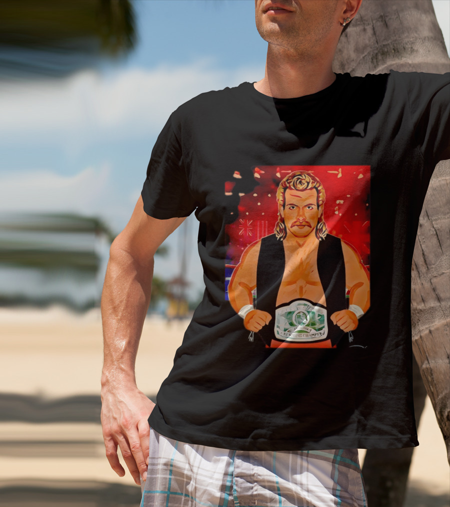 Magnum TA Wrestling Champion Belt T-Shirt