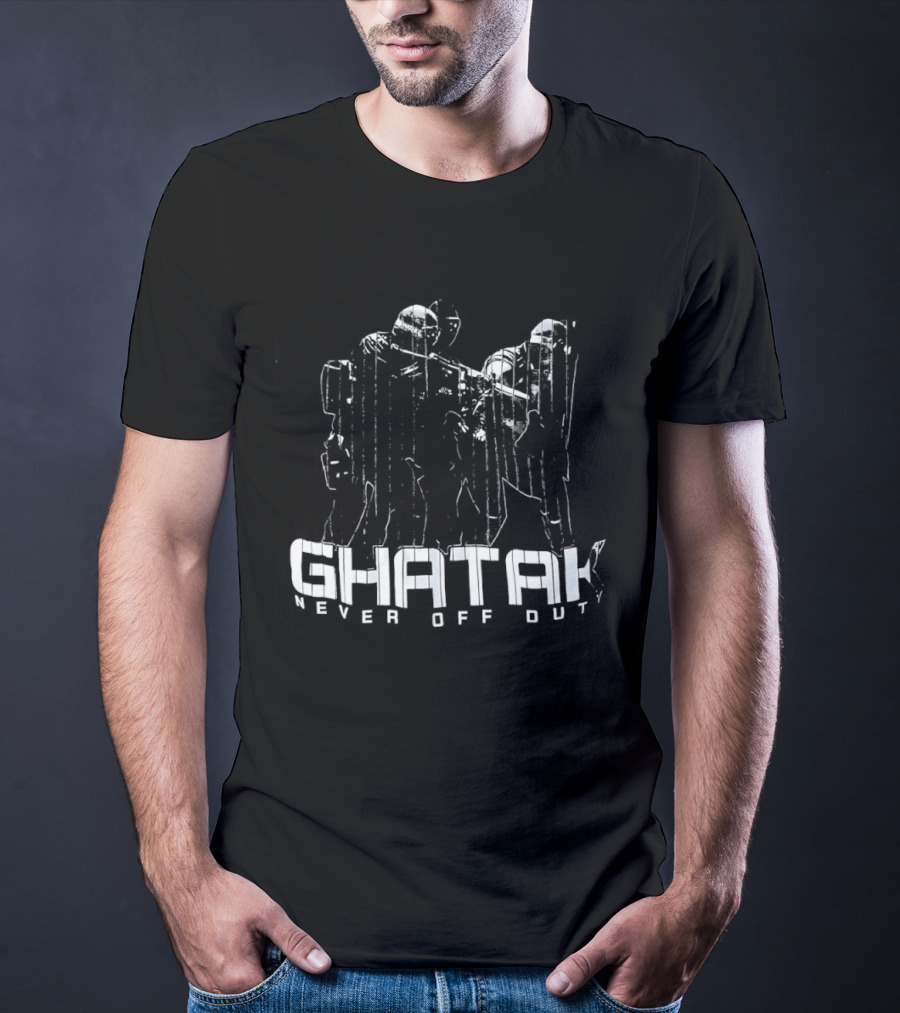 Ghatak Never Off Duty Military Soldiers T-Shirt