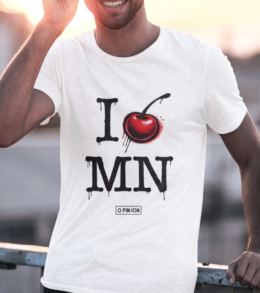 I Love MN Cherry OPINION T-Shirt
