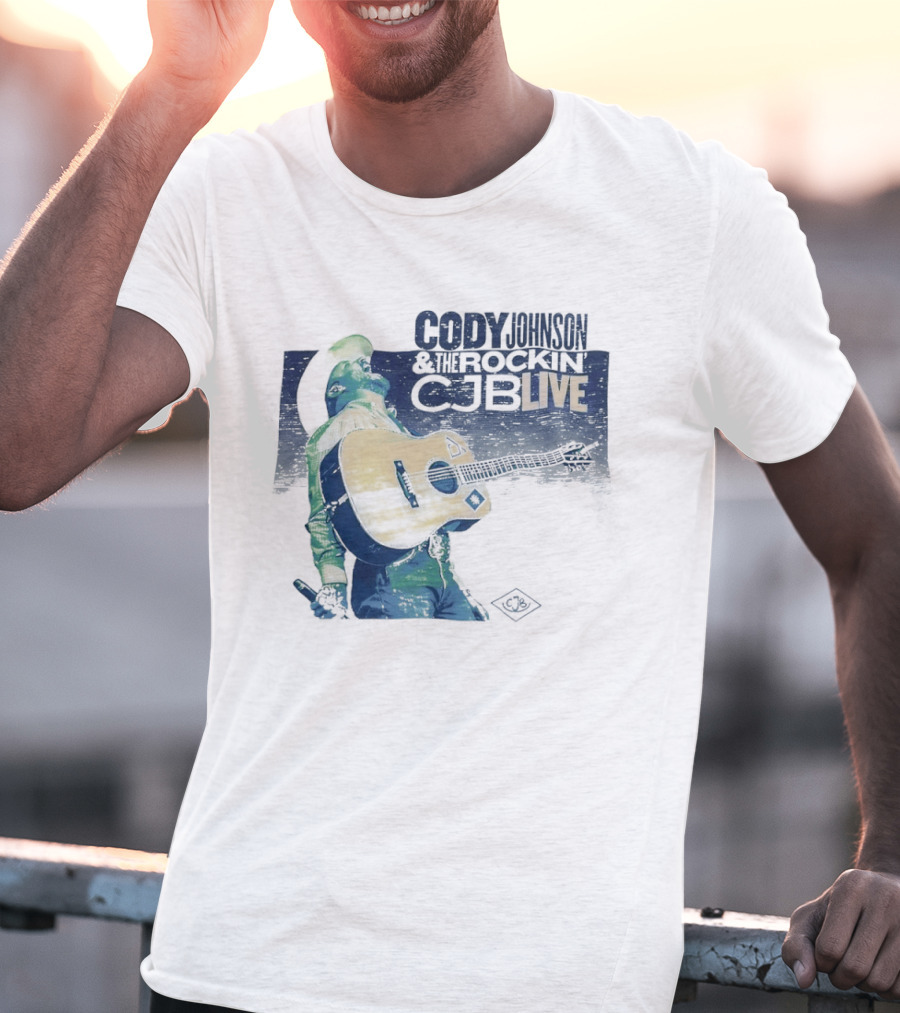 Cody Johnson And The Rockin' CJB Live Concert Guitar Performance T-Shirt