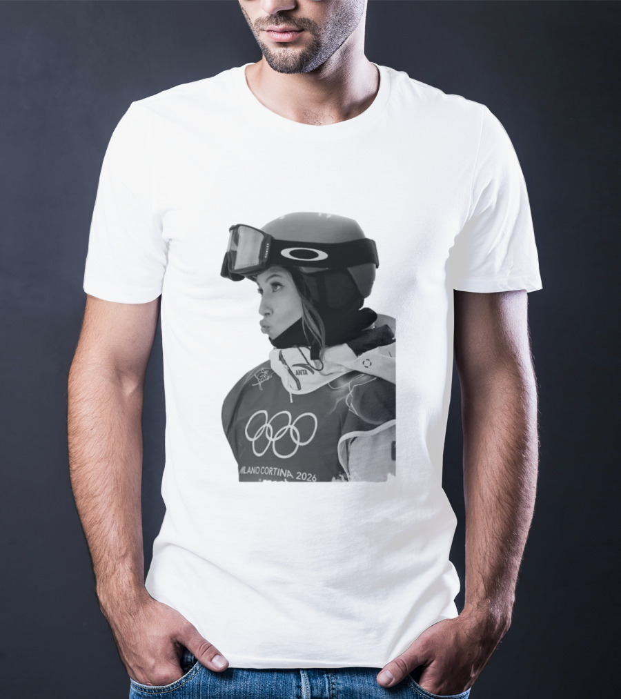 Eileen Gu Olympic Freestyle Skiing Milano Cortina 2026 T-Shirt