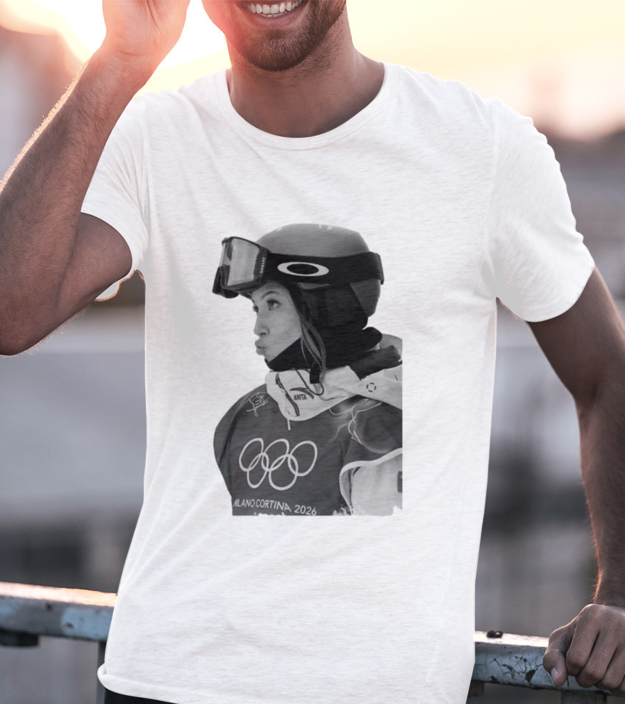 Eileen Gu Olympic Freestyle Skiing Milano Cortina 2026 T-Shirt