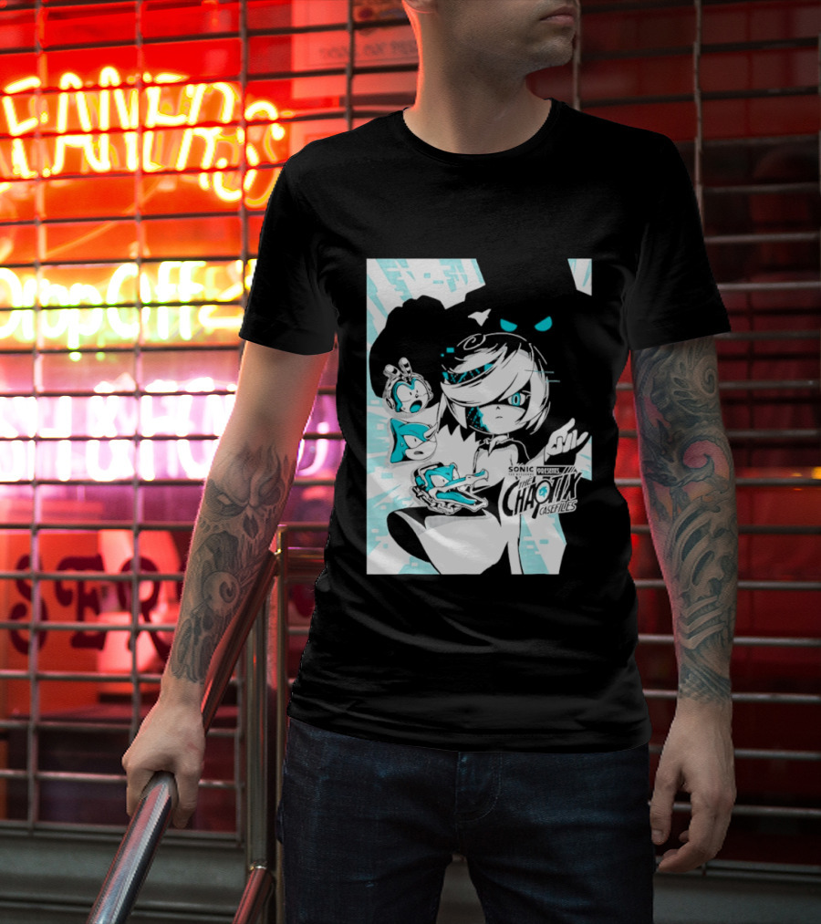 The Hedgehog The Chaotix Casefiles Ep 6 Episode Art Villain T-Shirt
