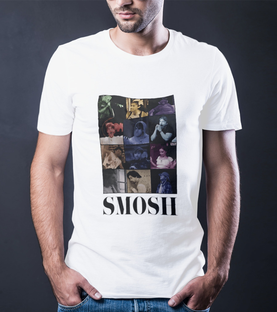 Smosh The Era Tour Collage Of Iconic Moments And Characters T-Shirt