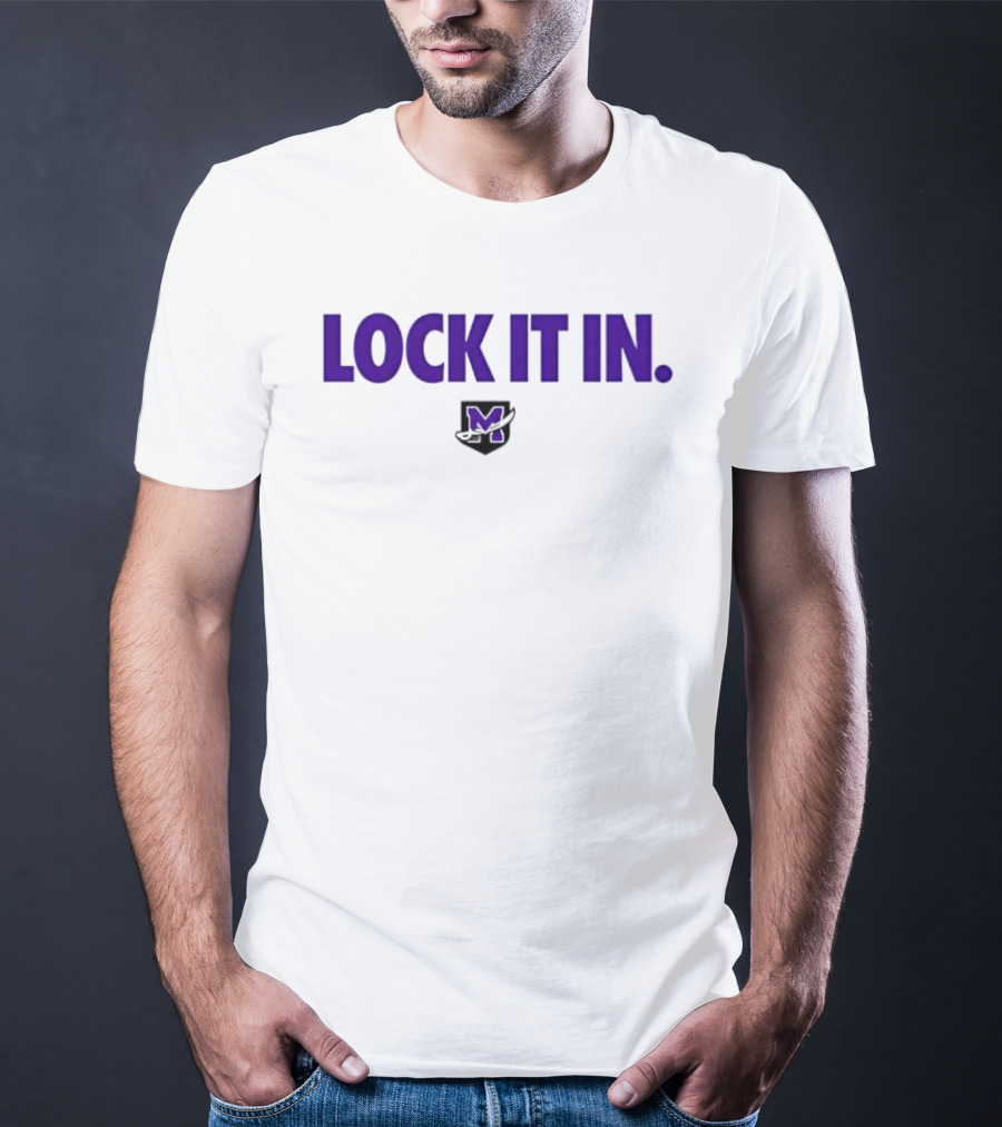 Mount Union Purple Raiders Lock It T-Shirt