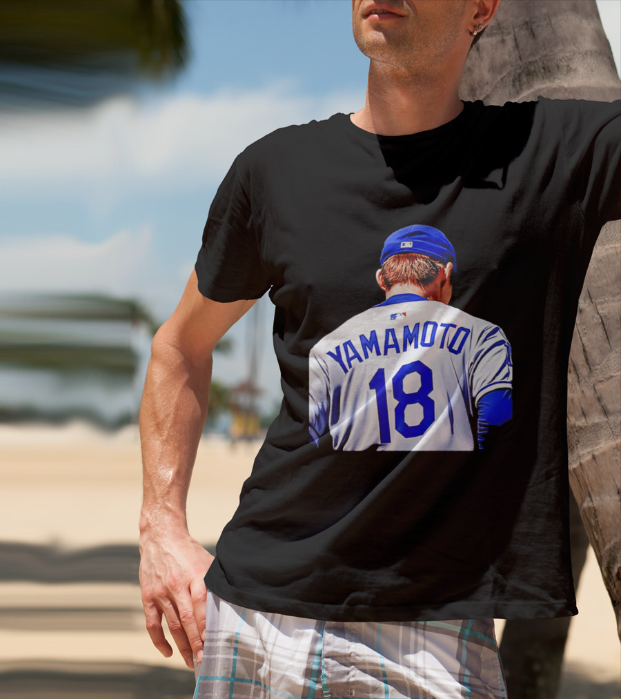 Yamamoto 18 Los Angeles Dodgers Baseball Jersey T-Shirt