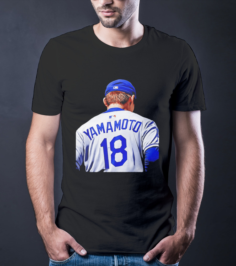 Yamamoto 18 Los Angeles Dodgers Baseball Jersey T-Shirt