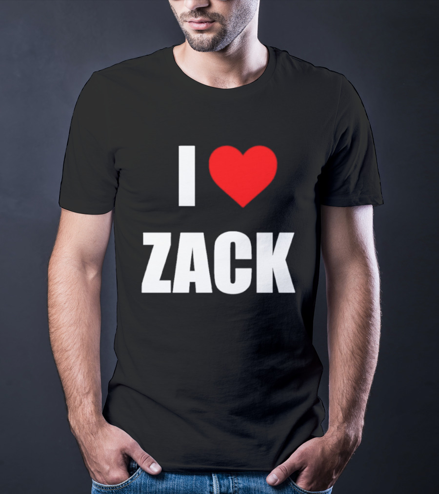 I Heart Zack Snyder American Filmmaker T-Shirt
