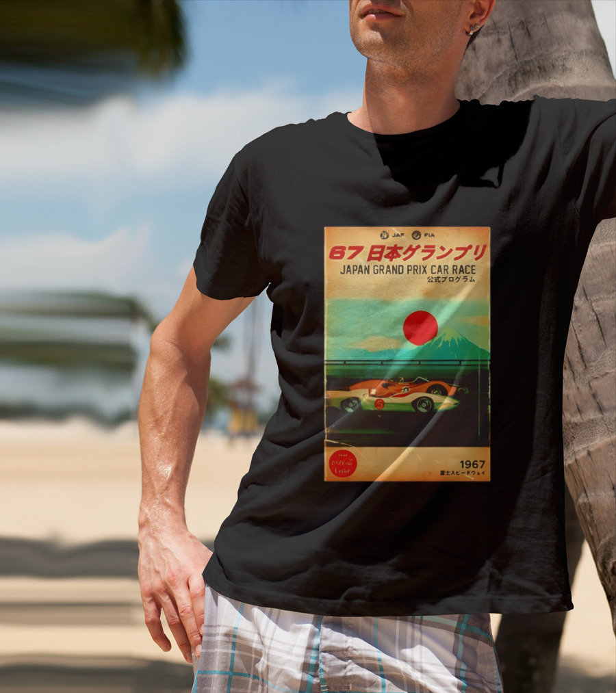 Japan Grand Prix Car Race T-Shirt