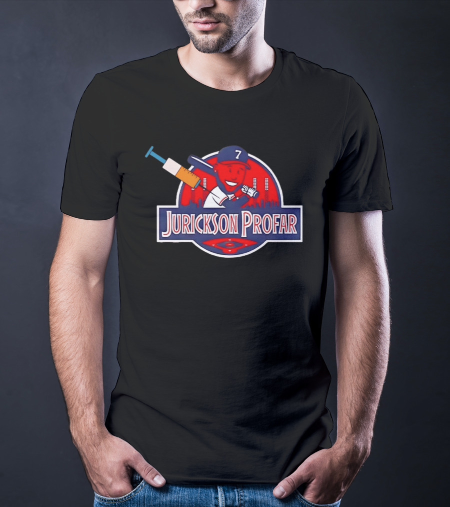 Atlanta Braves Skyline 7 Jurickson Profar Baseball Injection T-Shirt
