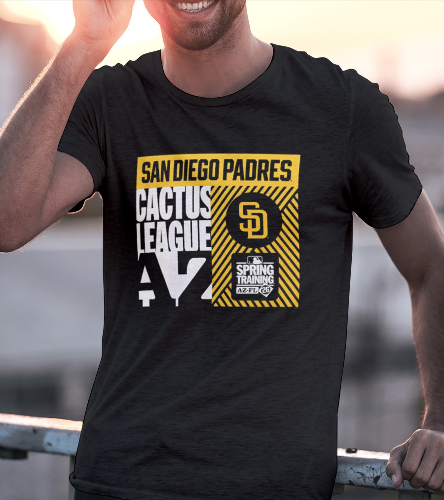 San Diego Padres Cactus League Spring Training 2026 T-Shirt