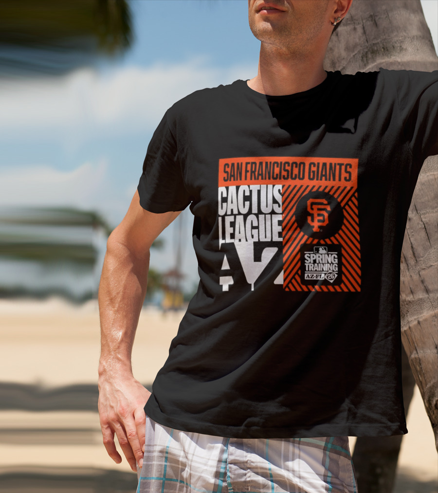 San Francisco Giants Cactus League AZ Spring Training 2026 SF T-Shirt
