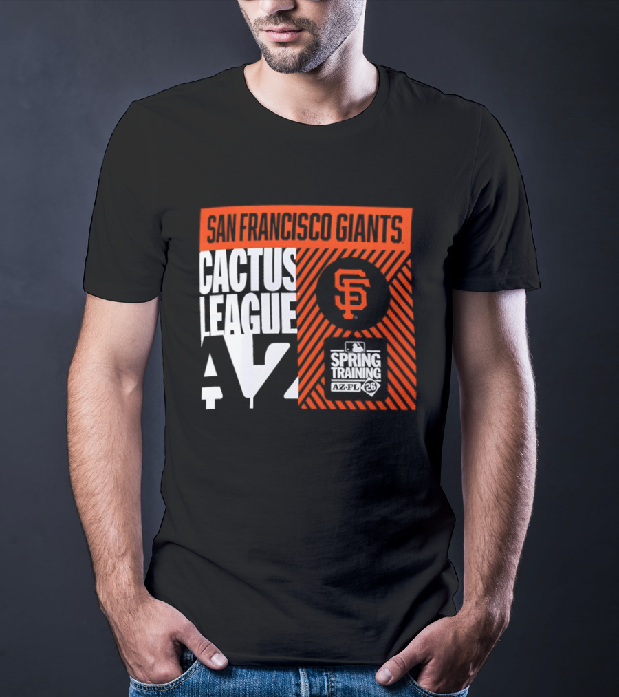 San Francisco Giants Cactus League AZ Spring Training 2026 SF T-Shirt