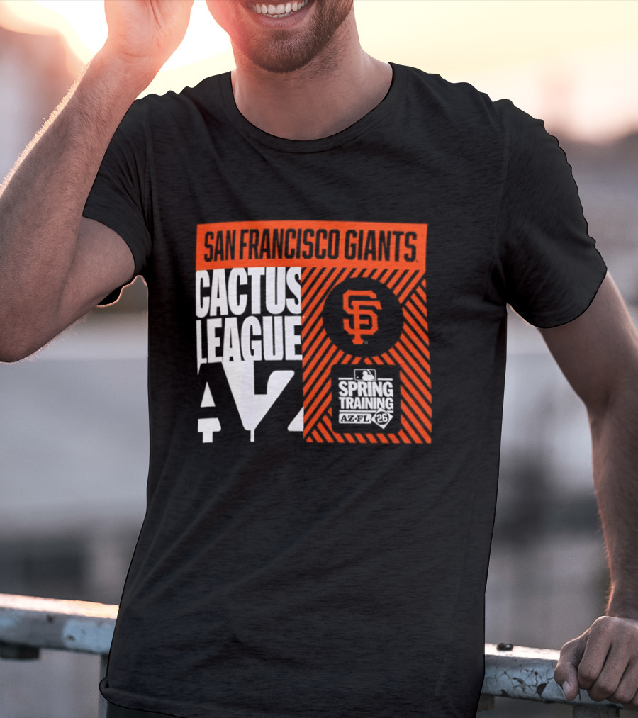 San Francisco Giants Cactus League AZ Spring Training 2026 SF T-Shirt