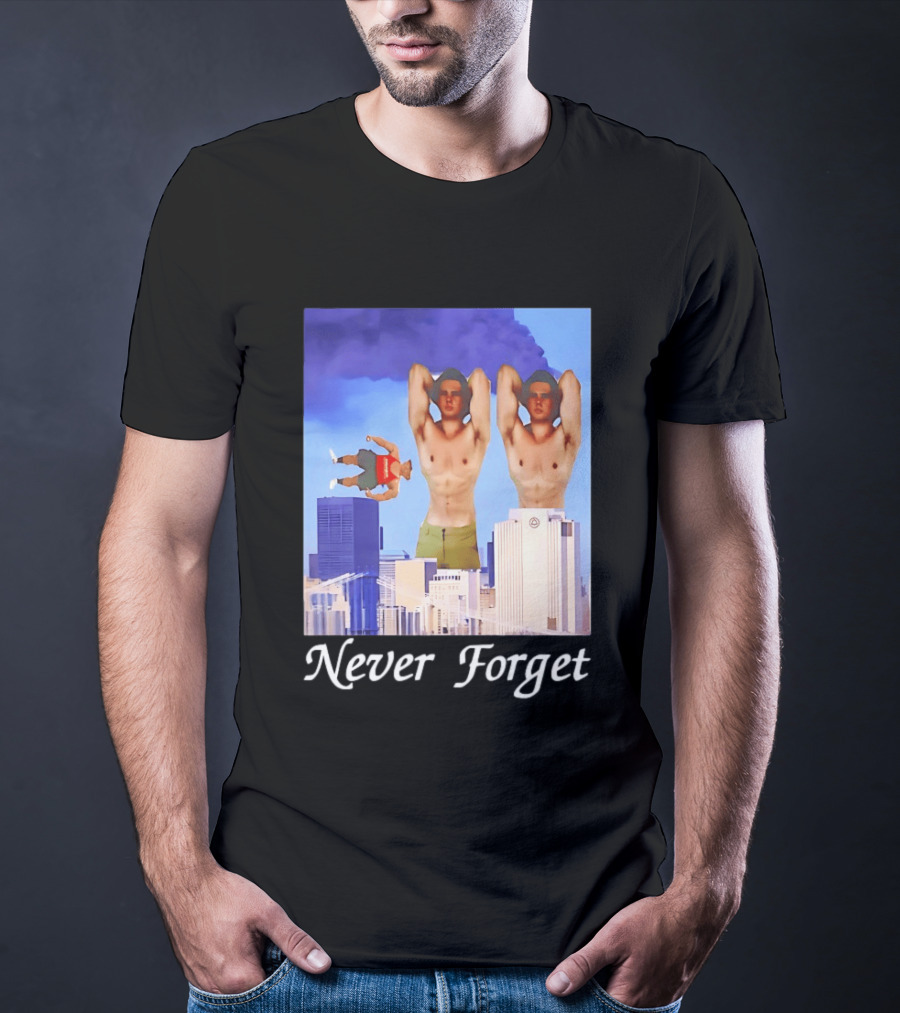 Never Forget When Clav Got Mogged By ASU Frat Leader Giants In Cityscape T-Shirt