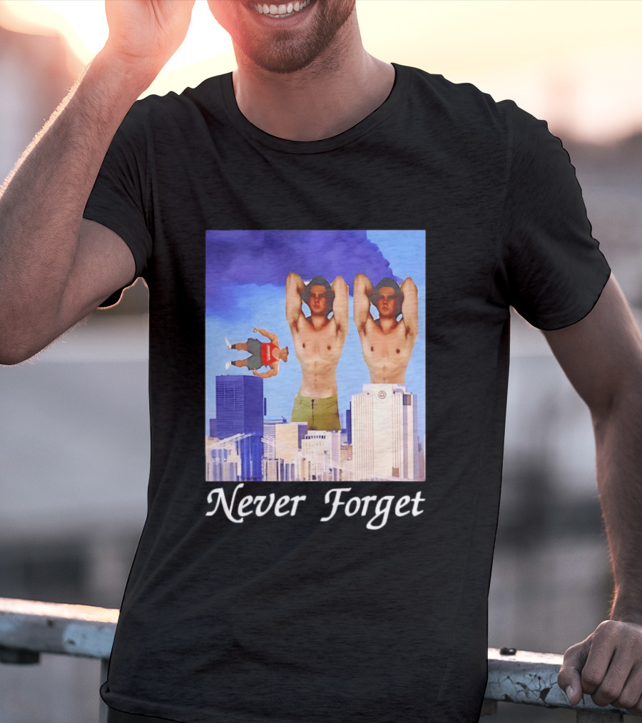 Never Forget When Clav Got Mogged By ASU Frat Leader Giants In Cityscape T-Shirt
