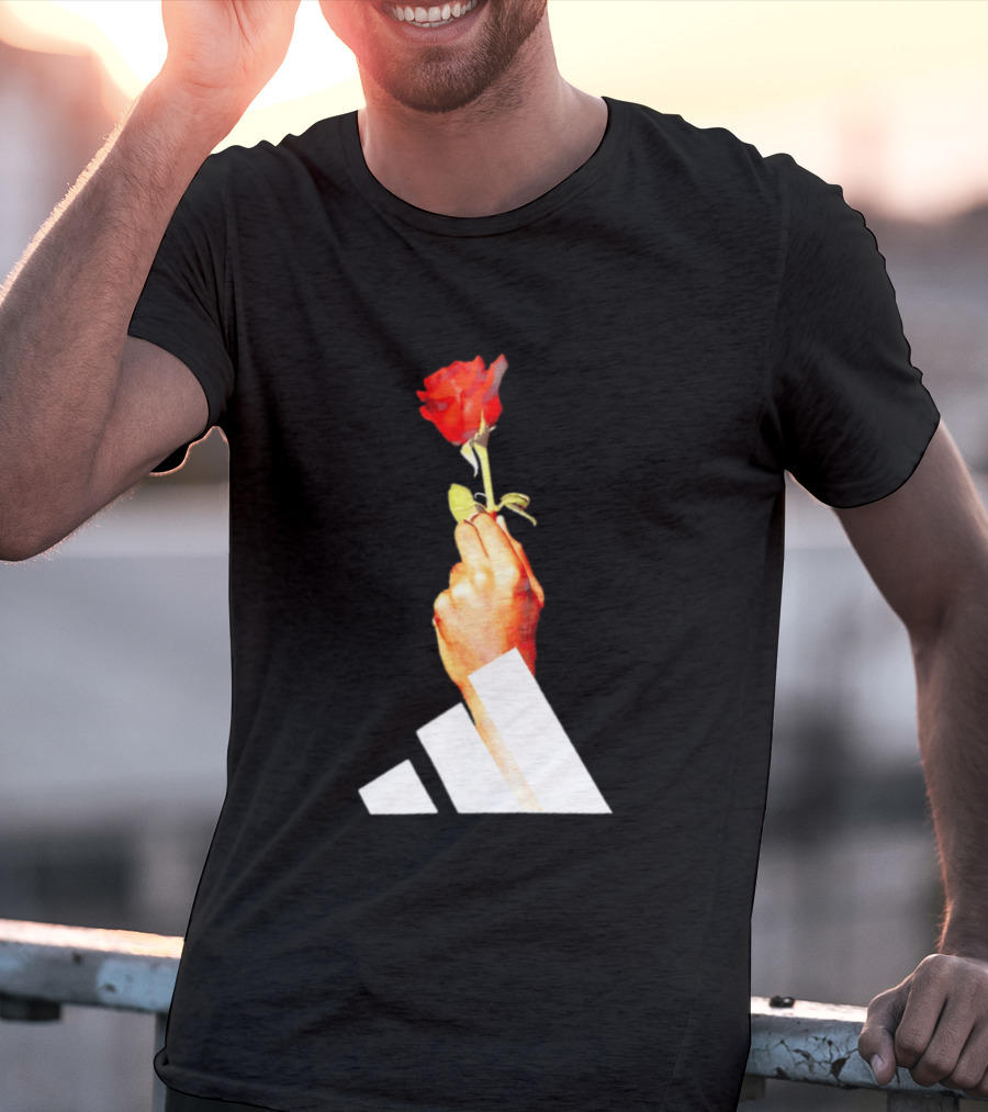 Derrick Rose Chicago Bulls Adidas Rose Hand T-Shirt