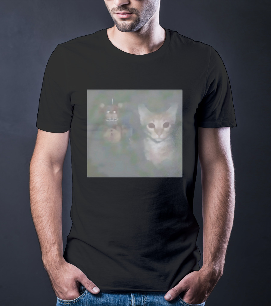 Fnaf Cat Horror And Creepy Animatronic Fantasy T-Shirt