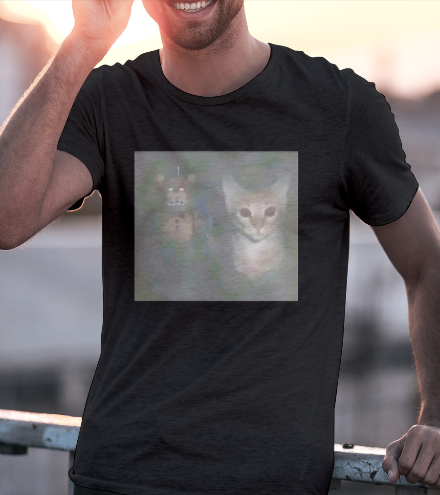 Fnaf Cat Horror And Creepy Animatronic Fantasy T-Shirt