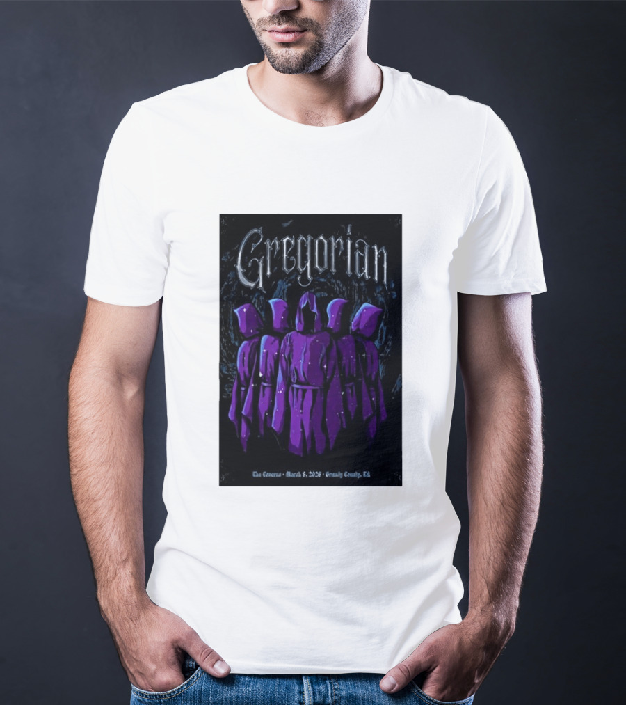 Gregorian March 8 2026 The Caverns Grundy County TN T-Shirt