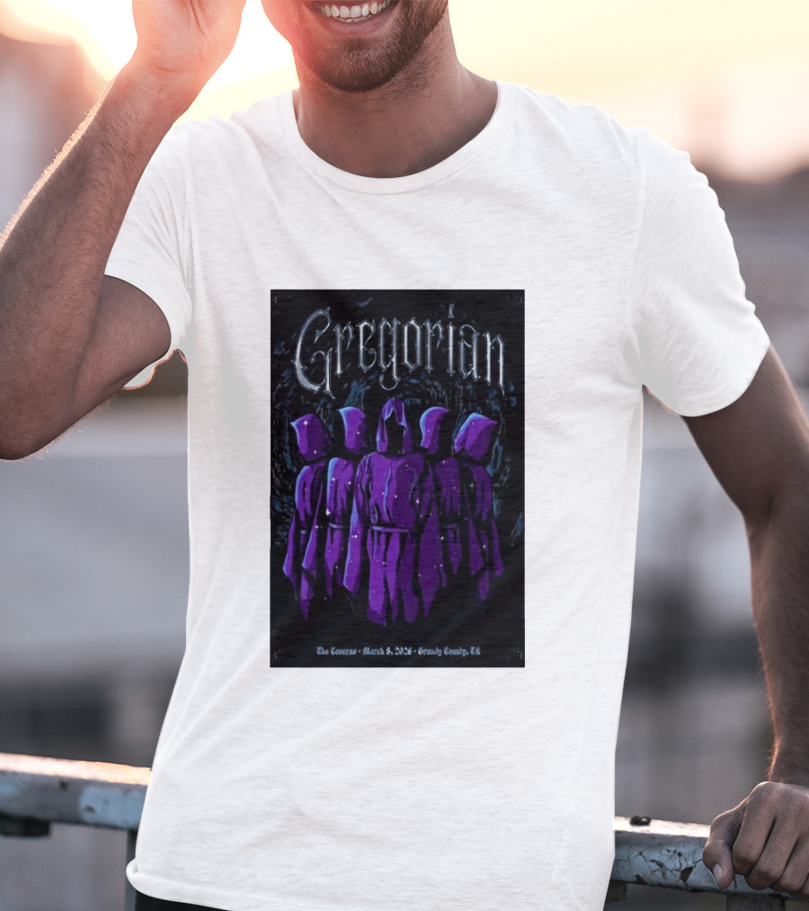 Gregorian March 8 2026 The Caverns Grundy County TN T-Shirt