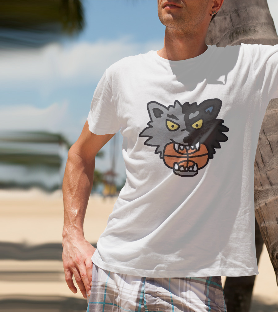 Minnesota Timberwolves Wolf Basketball Fan T-Shirt