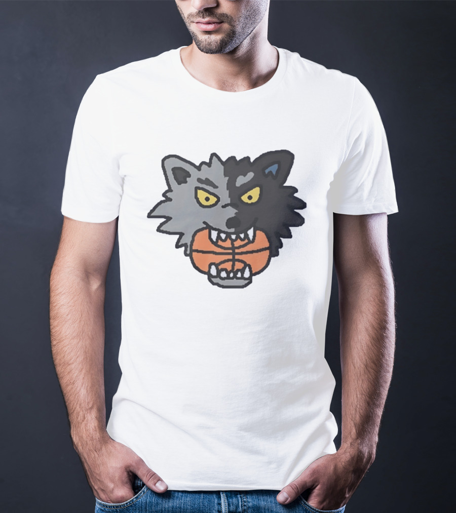 Minnesota Timberwolves Wolf Basketball Fan T-Shirt