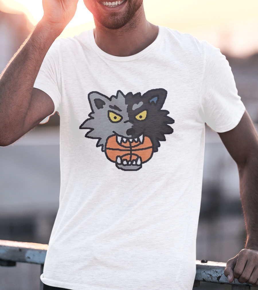 Minnesota Timberwolves Wolf Basketball Fan T-Shirt