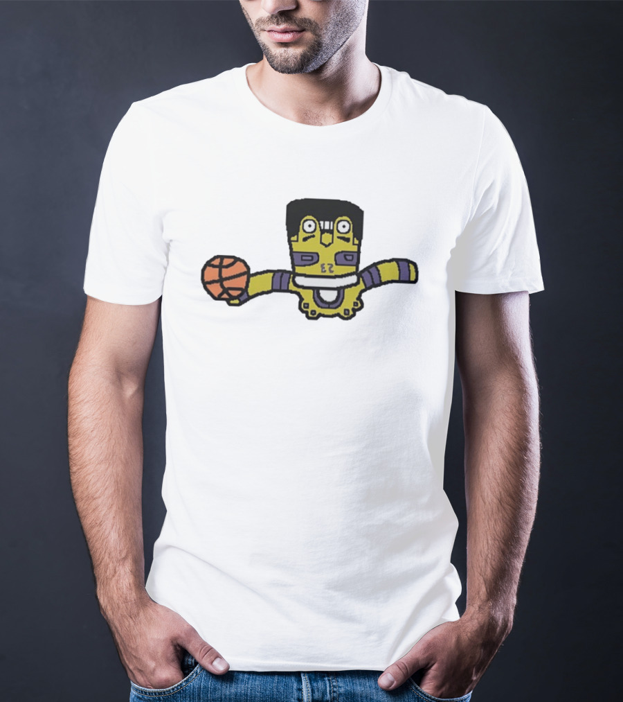 LeBronzong James LeBron James Los Angeles Lakers Basketball Fusion T-Shirt