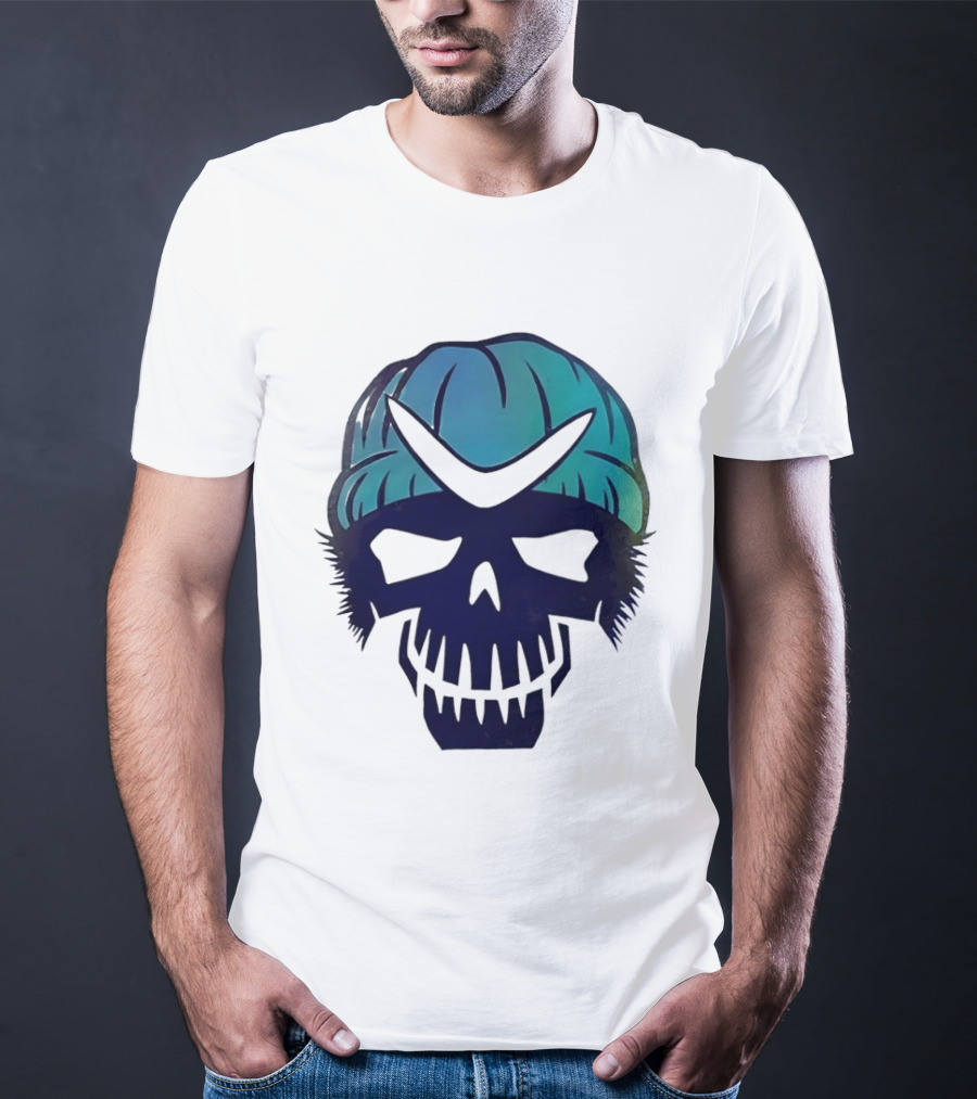 Captain Boomerang Skull Emblem Suicide Squad T-Shirt