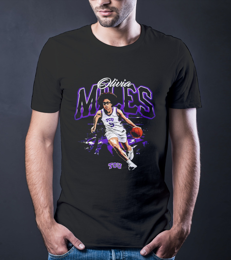Olivia Miles TCU Basketball Player T-Shirt