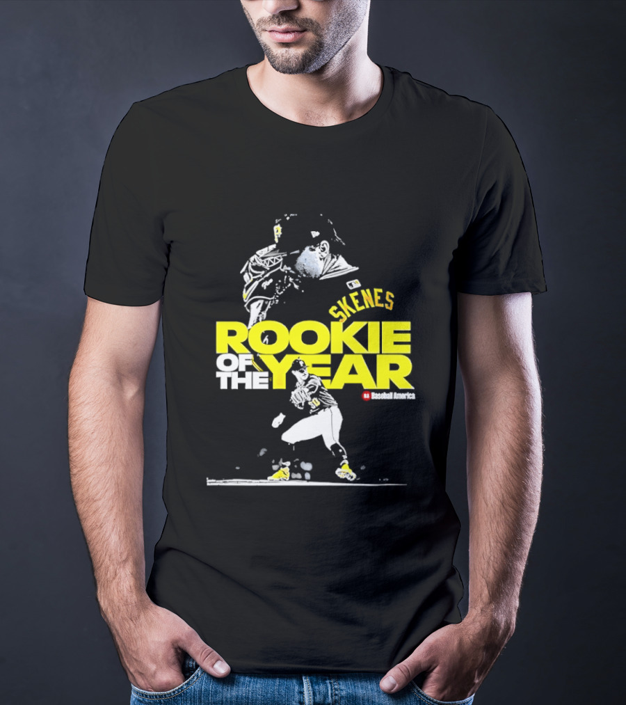 Paul Skenes Pittsburgh Pirates Rookie Of The Year T-Shirt