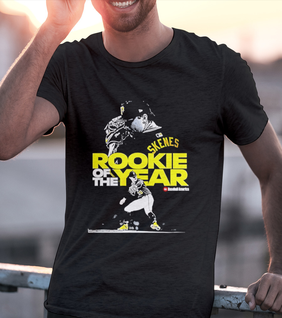 Paul Skenes Pittsburgh Pirates Rookie Of The Year T-Shirt