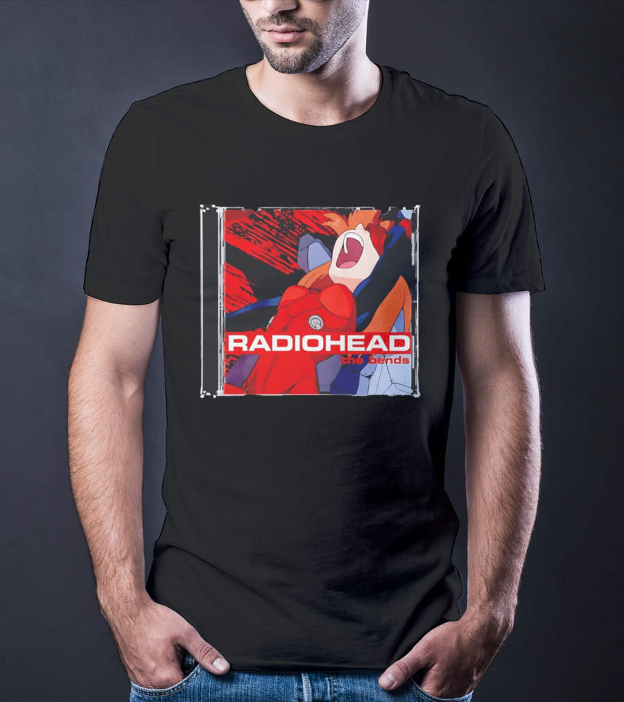 Radiohead The Bends Asuka Anime T-Shirt