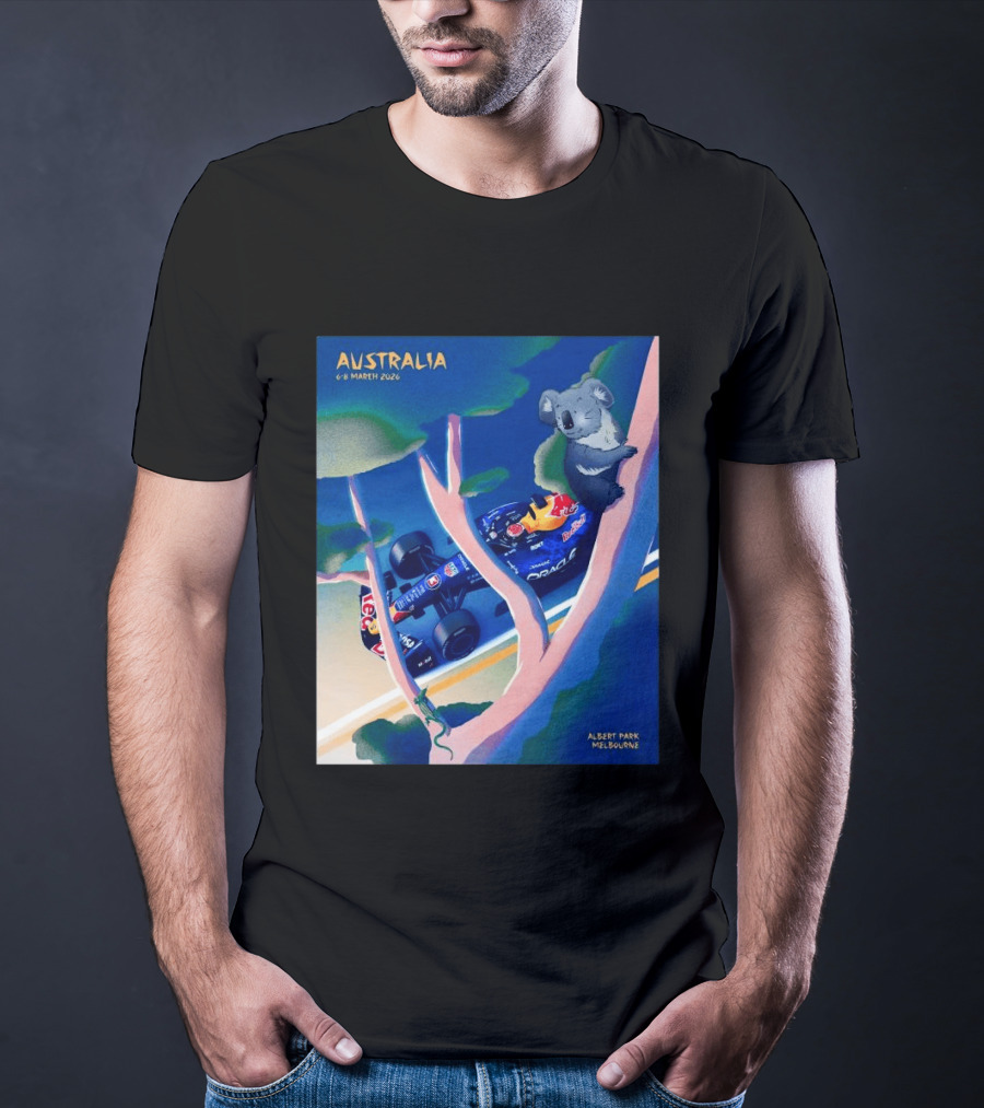 Australia 6 8 March 2026 Red Bull Racing F1 Albert Park Melbourne T-Shirt