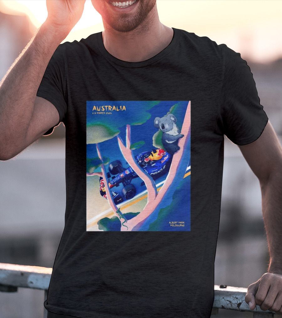 Australia 6 8 March 2026 Red Bull Racing F1 Albert Park Melbourne T-Shirt