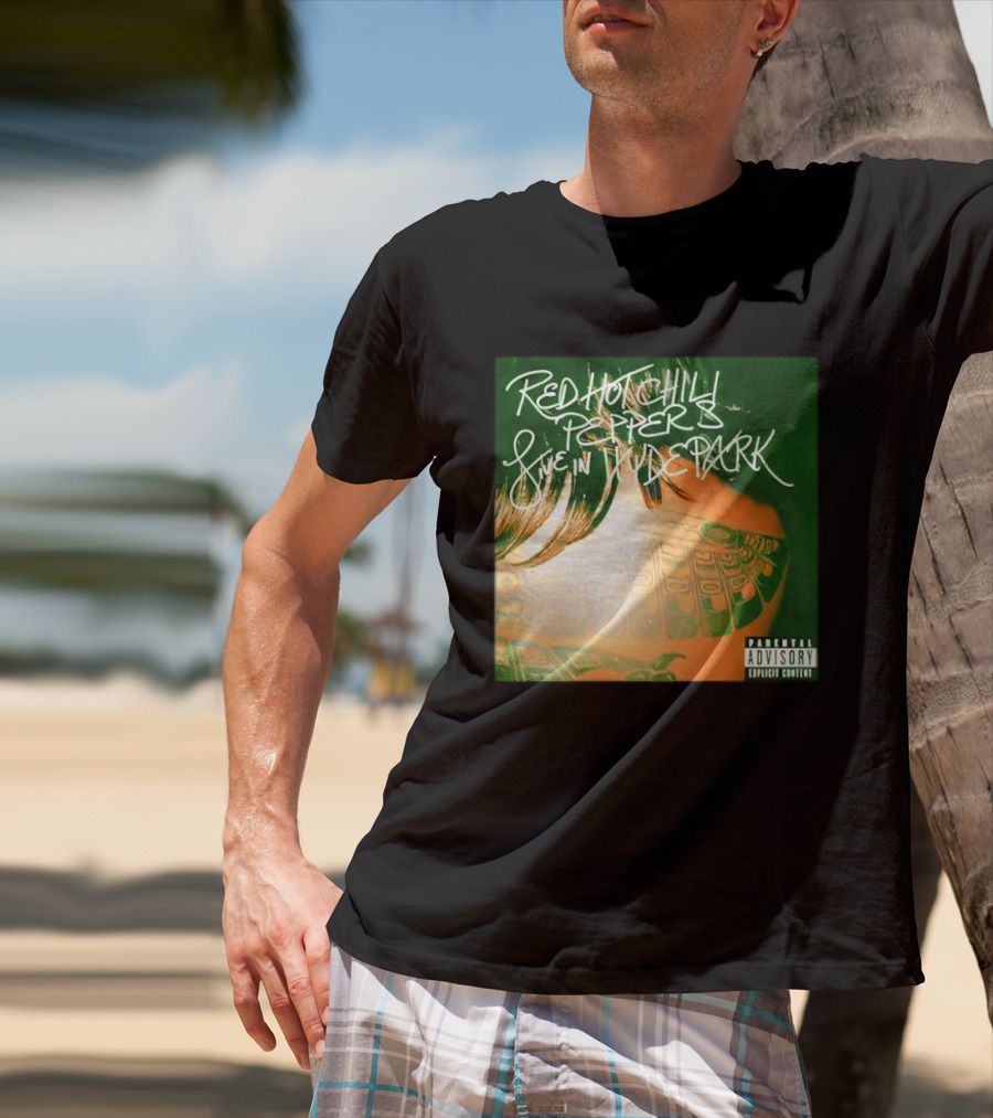 Red Hot Chili Peppers Live In Hyde Park Tattoo Cover Explicit Content T-Shirt