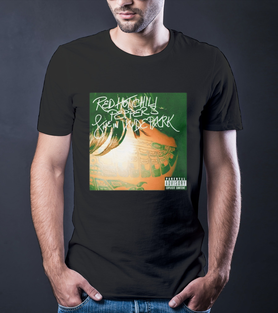 Red Hot Chili Peppers Live In Hyde Park Tattoo Cover Explicit Content T-Shirt