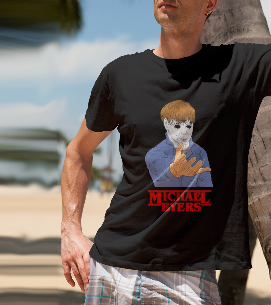 Michael Byers Horror And Sci Fi Mashup Stranger Things Halloween T-Shirt