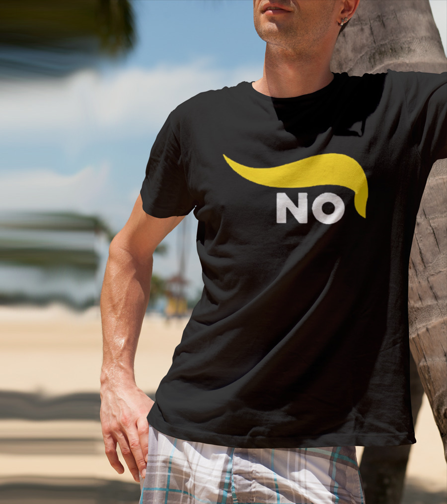 Solidarity Statement No Yellow Hair Swoosh T-Shirt